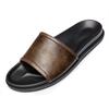 Pantoufles Douces Homme Chaussures d'Été d'Extérieur Plates Antidérapantes Semelle Épaisse Chaussures de Plage Vacances Confortables