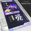 HYBXAXC Clove Valorant Game Mousepad Large Keyboard Desk Mat Gaming Mouse Pad LockEdge Non-slip Mat