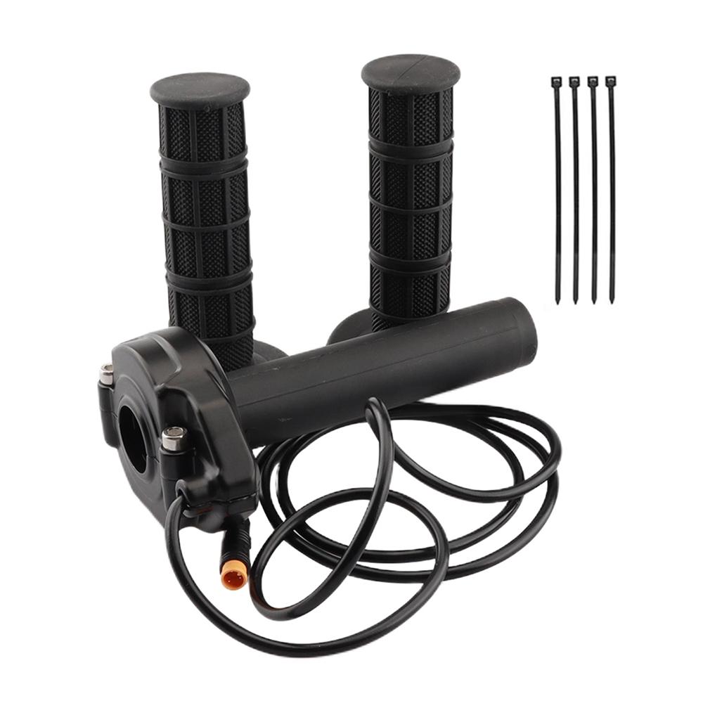 E-Bike Vollgas-Drehgriff-Stecker für Elektrisches Dirtbike Roller E-Bike Lenker Beschleuniger Zubehör Gasgriffe 2