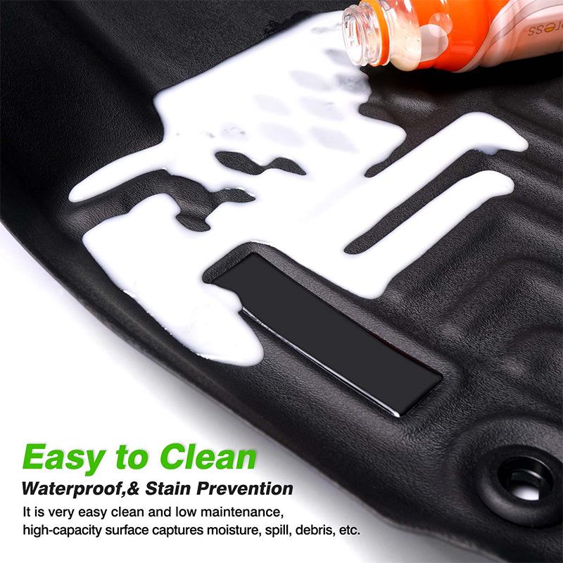 Hyundai Santa Cruz 2022-2024 Eco TPE Waterproof Floor Mats