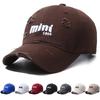 Letter Embroidery Cap Women's Spring Autumn Baseball Cap Ponytail Panama Cap Summer Men's Outdoor Hole Sunscreen Cap