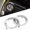 Replacement Fog Lamp Cover Trim Front Fog Light Rings Cover Caps Trim Automotive Accessory for Forester 09-13 57731SC000