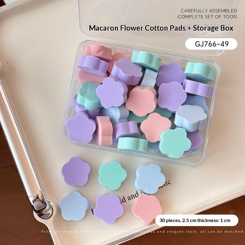 30/50Pcs Manicure Tool Nail Art Sponge Set With Grabbing Pen For Diy Nail Art Gel Polish Brush Glitter Powder Manicure Accessory