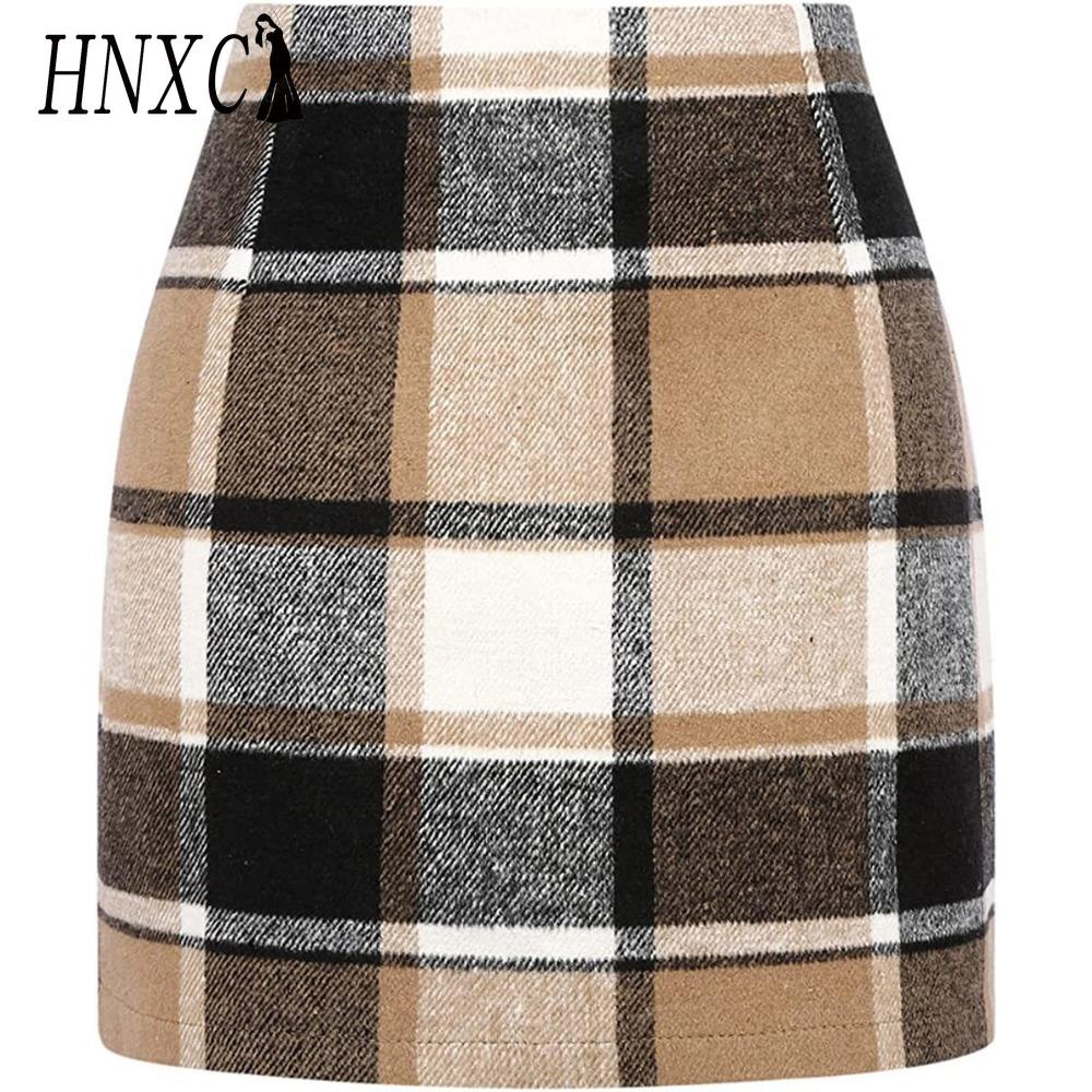 HNXC Damenmode Lässig Sommer Frühling Rock