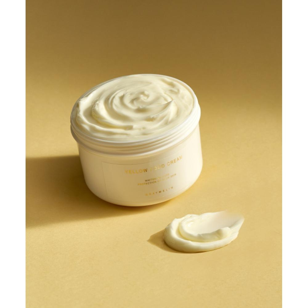 Greymelin [Aufhellende Funktion] Gelbe Lebensmittel Aufhellende Nährende Creme 500g 2