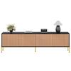 Modern TV Cabinet, TV Stand, TV Panel, Lower TV Stand. Unique Color Block Design, 179 X 35 X 53.5 Cm (L X W X H)