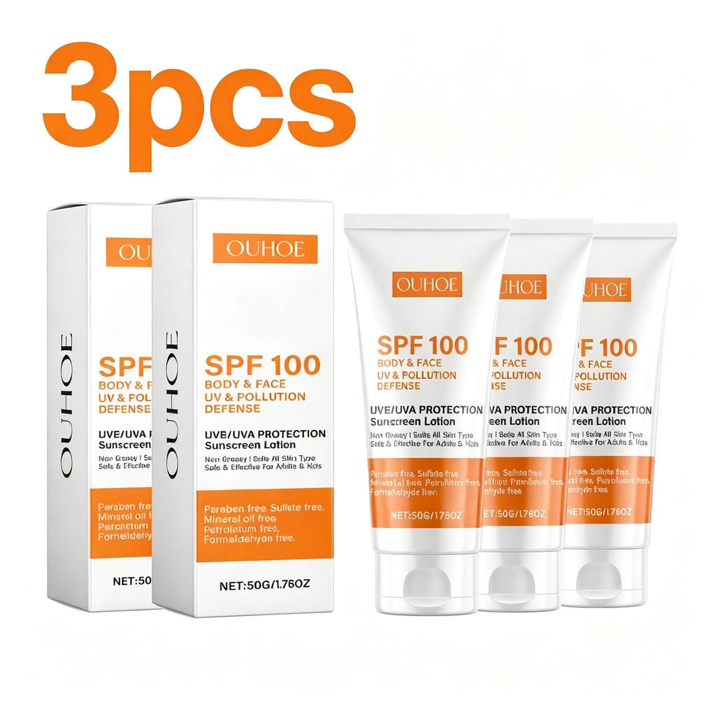 50g Opaľovací krém SPF100 Bieliaci opaľovací krém na tvár a telo Kontrola mastnoty Bieliaci hydratačný krém na tvár Opaľovací krém Ochranný krém na pokožku