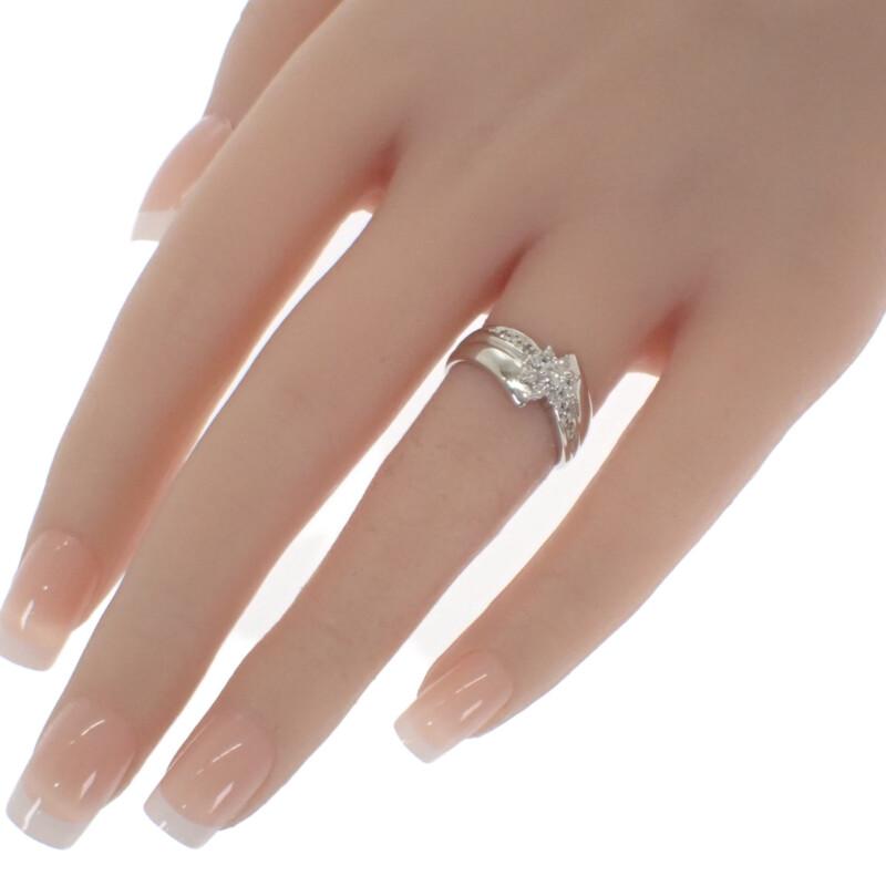 no brand  #14(JP Size) ring Pt900Platinum Women