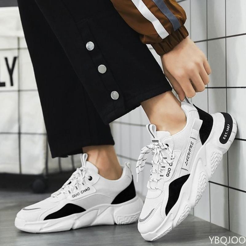 New Summer Mesh Lightweight Breathable Men's Sports Shoes Casual Comfortable Thick Soled Height Increasing Men's Shoes