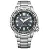 CITIZEN Náramkové hodinky PROMASTER BN0165-50H (Vodotěsné potápěčské hodinky Svítící) Pánské MARINE Série 200m Vodotěsné Eco-Drive Napájené Světlem Analogové Sportovní