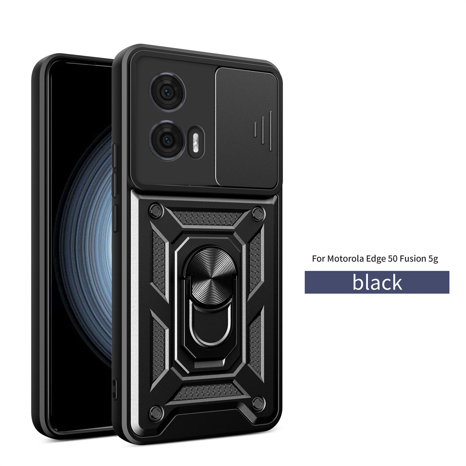 

Чехол для Motorola Moto Edge50 Fusion Магнитный держатель-подставка Кольцо Задняя крышка для Moto Edge50 Fusion Противоударные бронированные чехлы Moto Edge50 Fusion красный