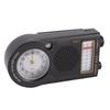 Portable Radio Rechargeable Battery Operated FM AM SW Multi Band Radio with Clock 3W Speaker for Music News Traffic Updates