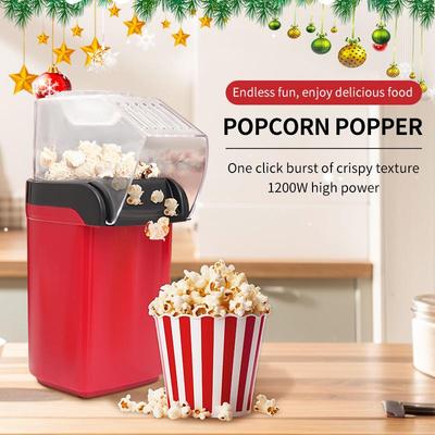 Prémiový Mini Výrobník Popcornu Horkovzdušný Popovač Rychlé Zahřívání Stylový Kompaktní Domácí Stroj na Svačinu Na Filmový Večer Nebo Párty