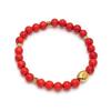 6mm Masanok Red Gemstone Bracelet Bz1532