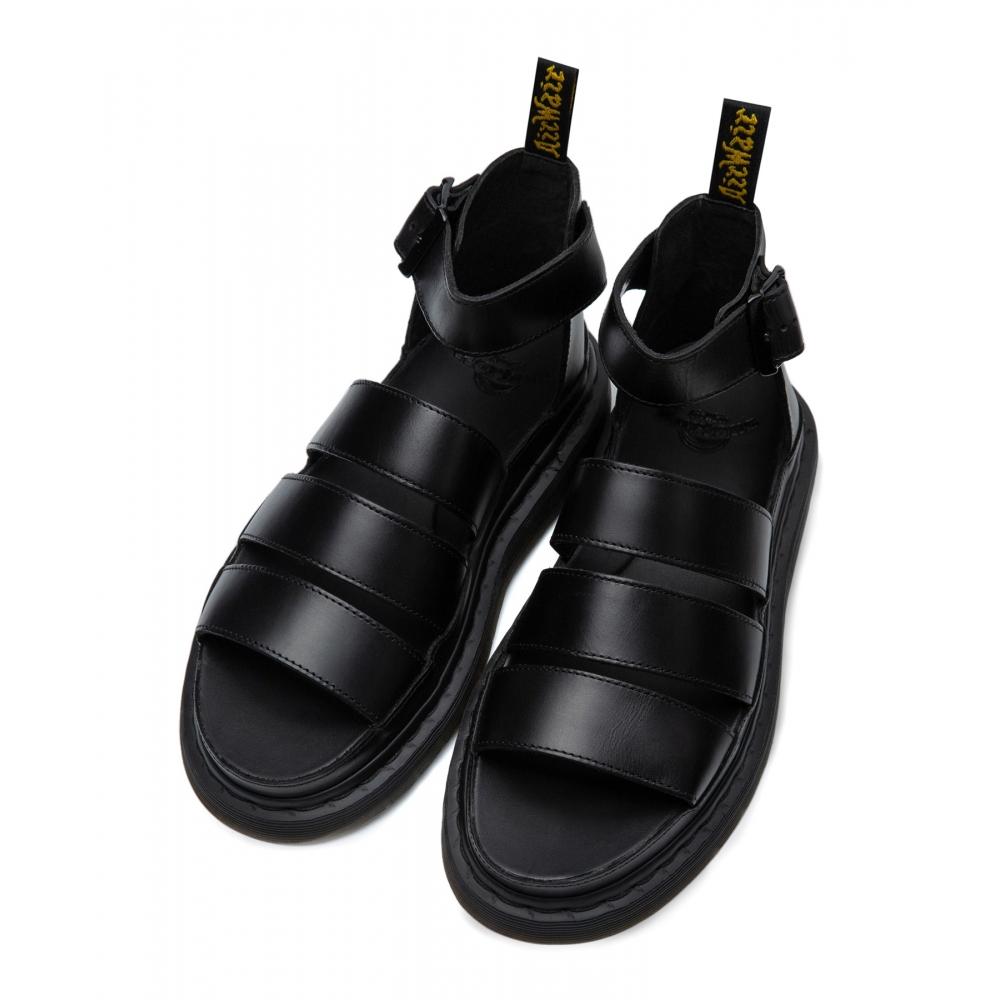 

DR.MARTENS Clarissa II black matte sandals 24477001