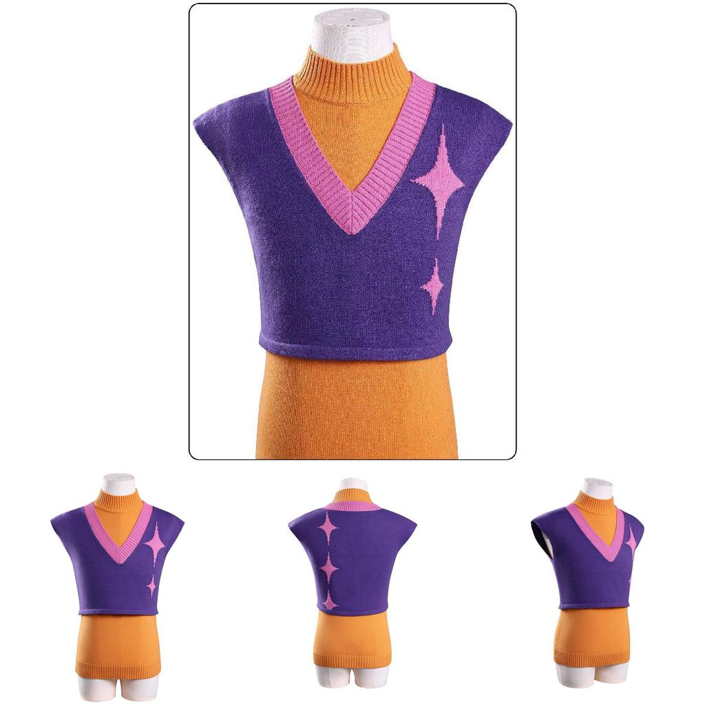 Kpop Demon Hunters Cosplay Costume With Polyester Fabric For Anime Game Role Play