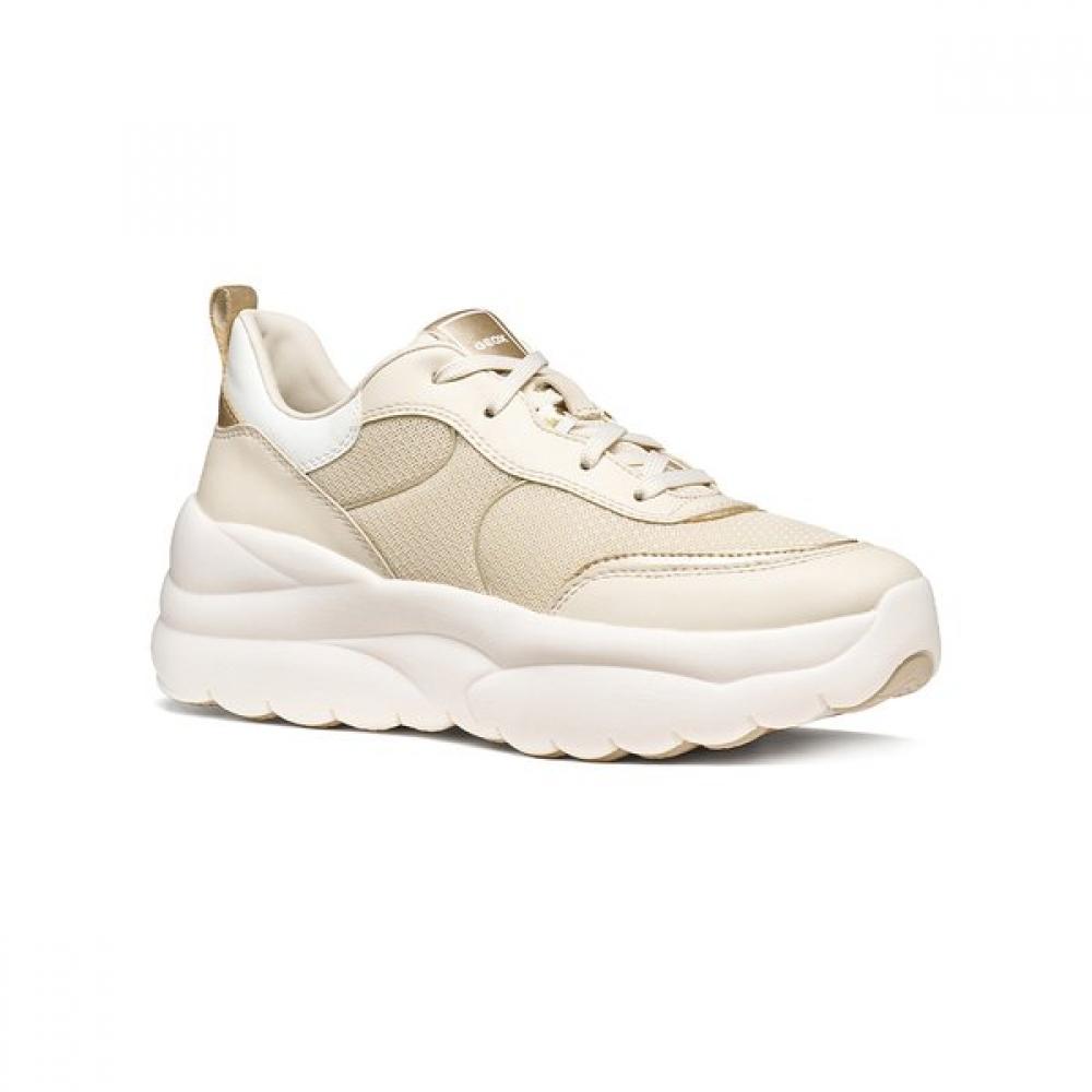 Geox Women S Comfort Chunky SneakerS extoS Gold 8gx1fb6S8S