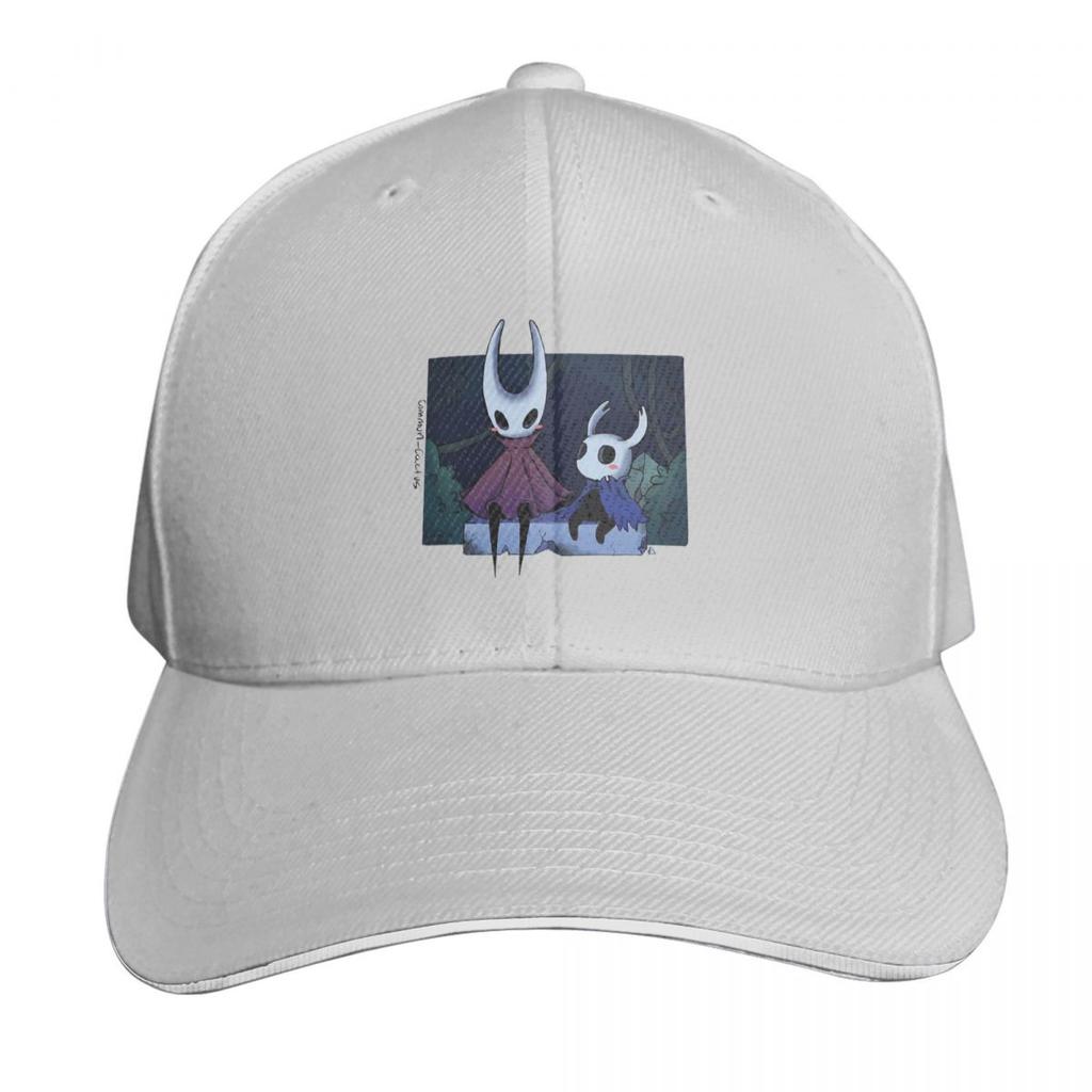Hallownest Kaffee Emblem Hollow Knight Silksong Kappe Lässige Baseballkappen Verstellbare Mütze Hip Hop Sommer Unisex Baseballmützen
