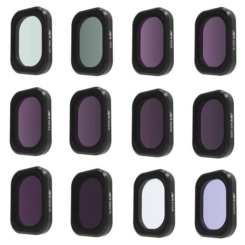 DJI Osmo Pocket 3 Filter: PL-Polarisations-, Weitwinkel- und Makroobjektive für Kameras der dritten Generation