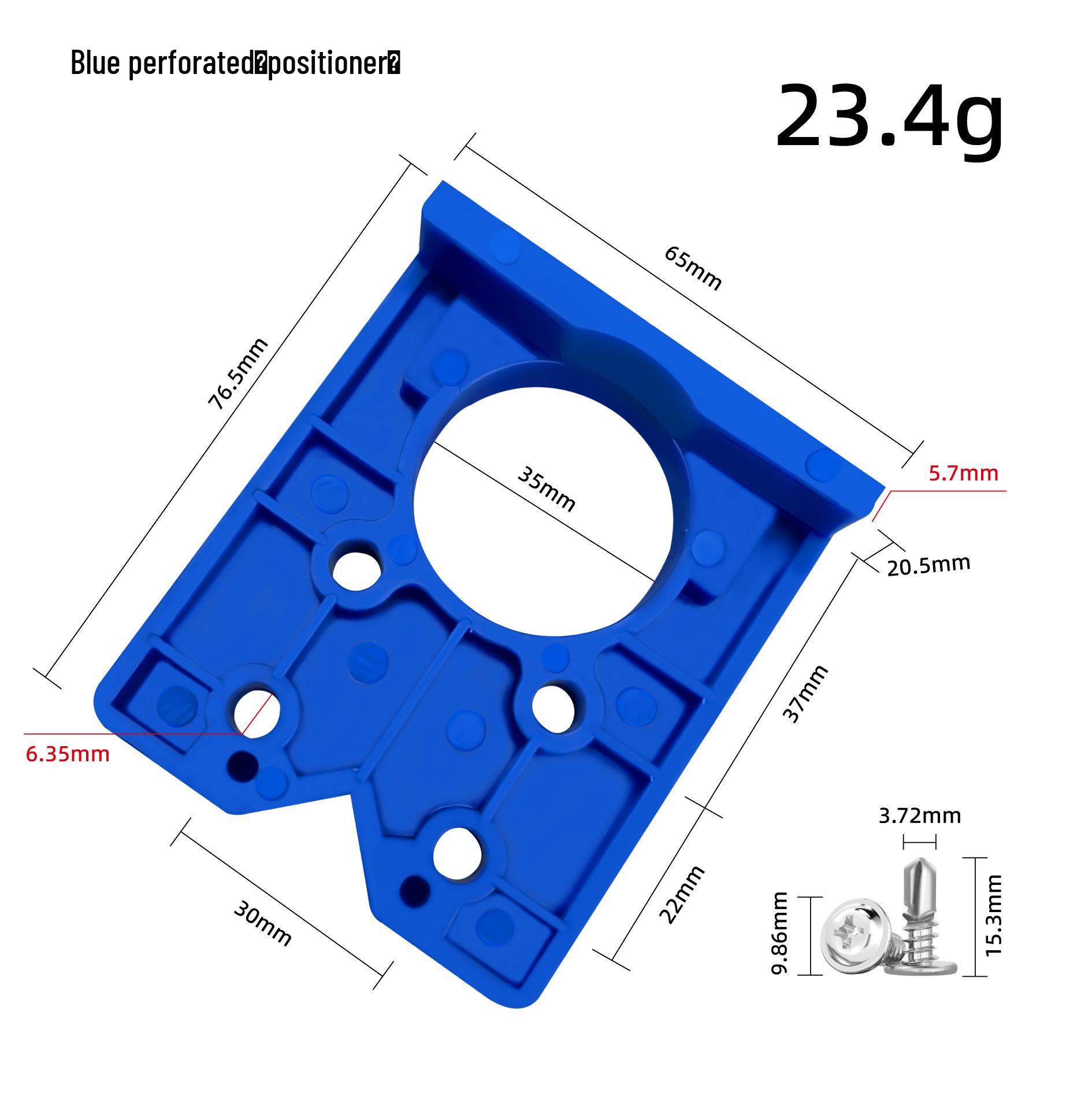

35mm Woodworking Hinge Hole Locator for Door Panel Installation