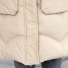 Fashion Winter Woman Long Parkas Hooded With Faux Fur Collar Thick Warm Jacket Detachable Sleeves Women's Coats