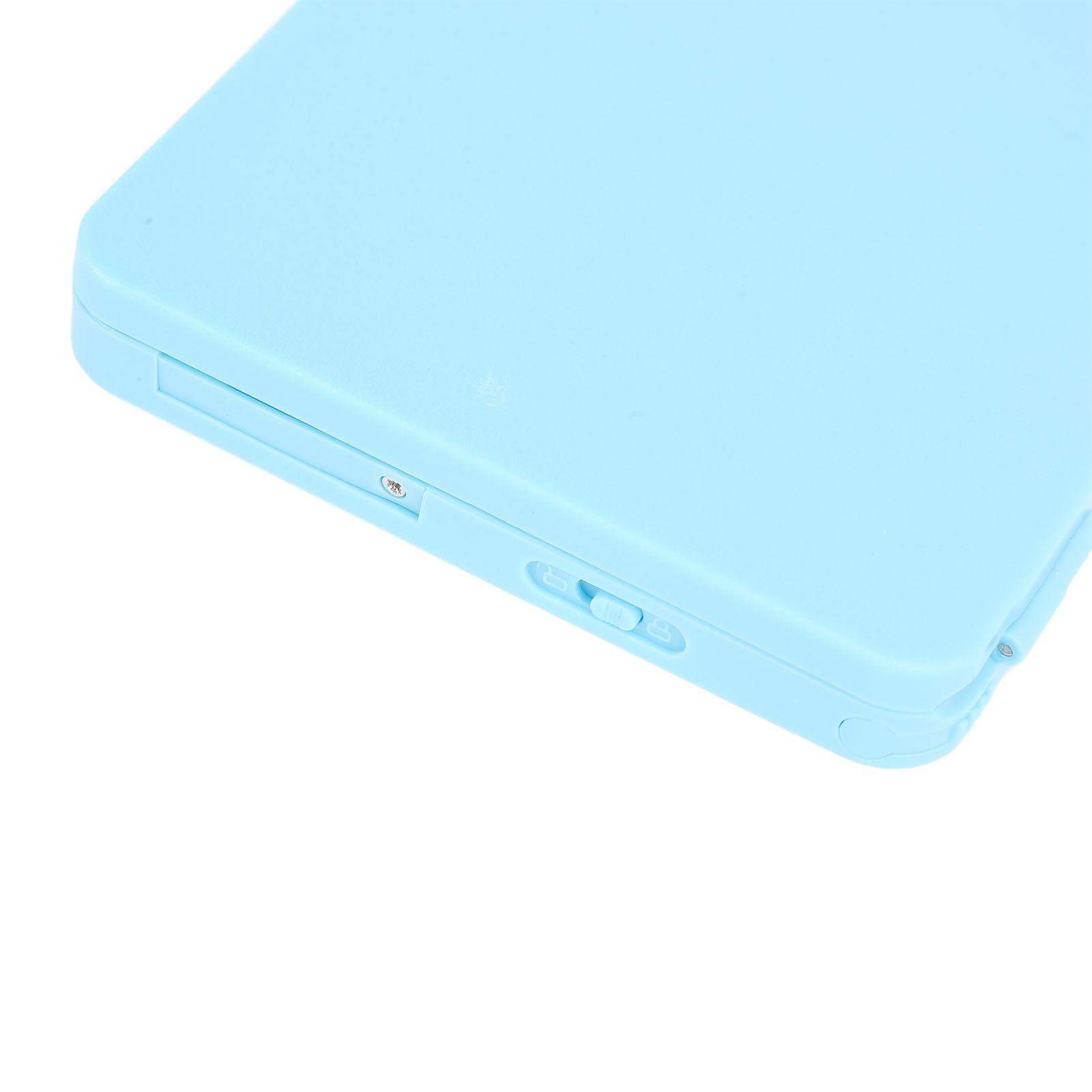 

Настольный научный калькулятор с 2-строчным дисплеем и 6-дюймовым ЖК-планшетом для письма, складной калькулятор для синий