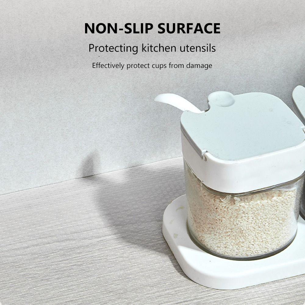 Moisture-Proof Cabinet Mat 45x300cm Drawer Liner Washable EVA Drawer Mat Dining Table