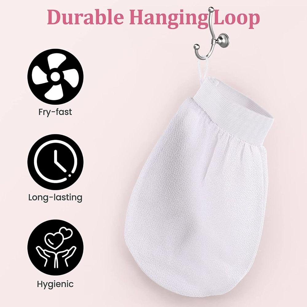 Thick Body Scrub Gloves Skin Exfolia Rub Dead Skin Remover New Washcloth  for Bathroom