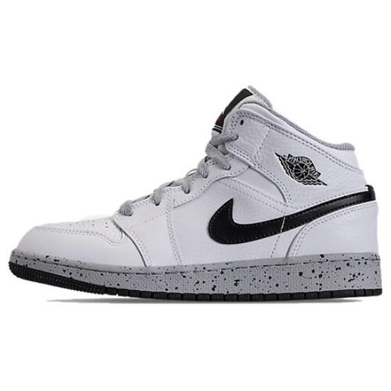Jordan 1 Retro Mid Белый Цемент - 554725-115 EU 38.5