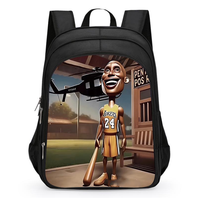 Drewniany Patyczak Plecak AI dla Chłopców, Klasy 1-3