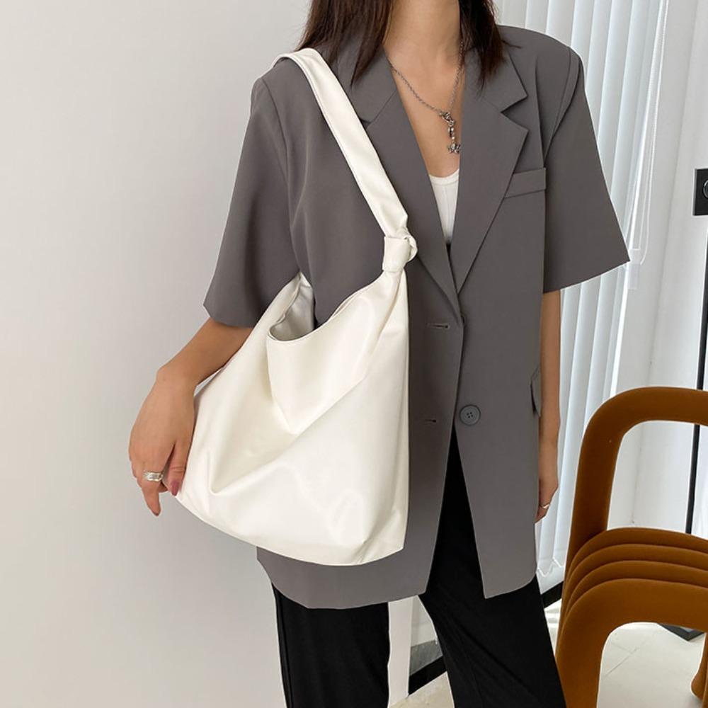 Vintage Hobo Bag Large Capacity Tote Bag Fashion Underarm Bag  Commute