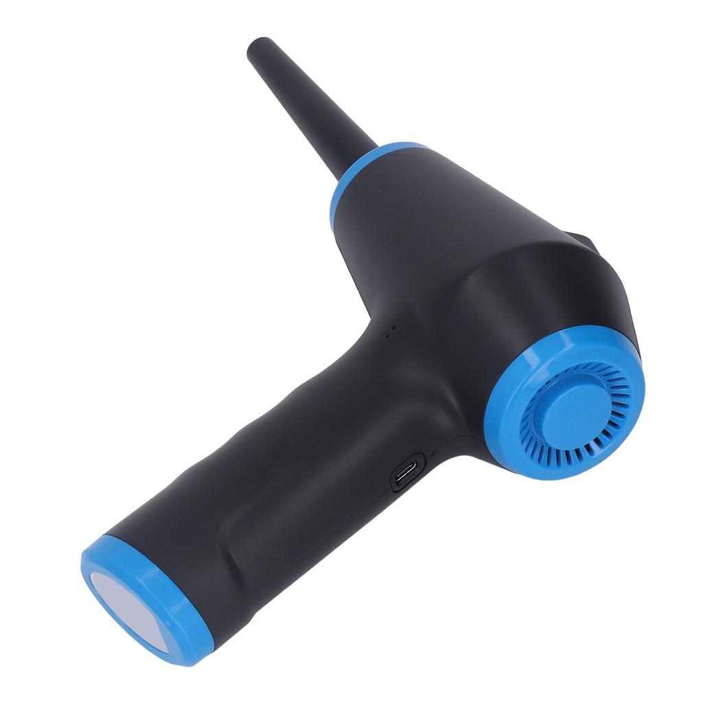 Electric Air Duster Portable LED Lights USB Charging Compressed Air Duster for Keyboards Cars Fans 10000mAH