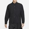 Nike Sportswear Tech Pack Solid Color Long Sleeve Collared Jacket Men Outerwear Black DX0206-010