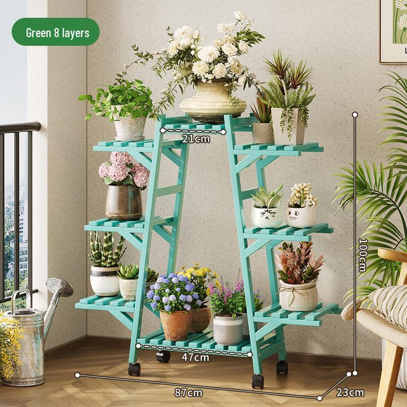 Multi-Layer Indoor Flower and Plant Rack for Balcony and Living Room