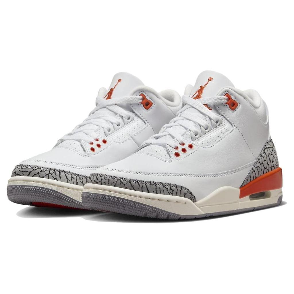 Air Jordan 3 Retro Georgia Peach Moteriški sportbačiai Balti Cosmic-Clay Sail CK9246-121