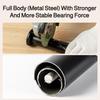 Metal Ribbed Bed Legs Black Adjustable Support Bracket Load Bearing Fixer Booster Ribbed Frame