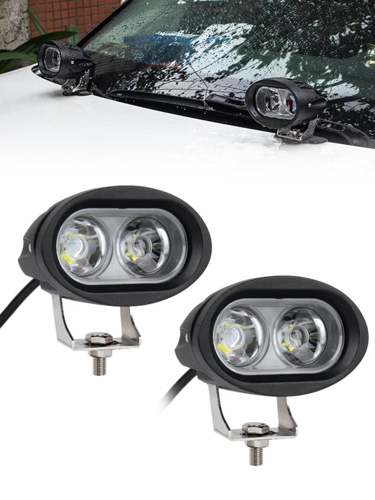 Samman Светодиодный рабочий фонарь, Противотуманный фонарь, Светодиодный рабочий фонарь, 12 В, 24 В, 40 LED work light