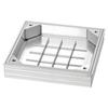 Manhole Cover with Frame, 300 X 300mm Invisible Recessed Septic Tank Access Covers, Aluminum Alloy Embedded Drain Channel Inspection Cover for