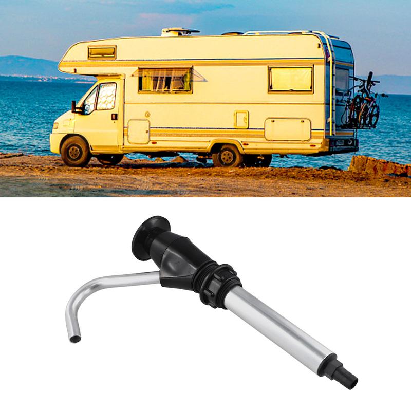 Selbstansaugende Pumpe Wasser Handpumpe Perfekt Für Camping Wesentliches Zubehör Für Camper Kompaktes Design Für Platzersparnis