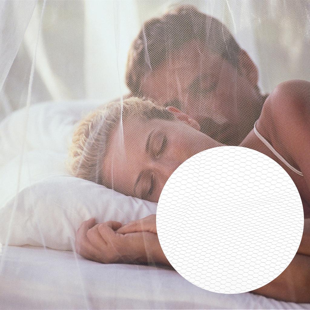 White Camping Mosquito Net Outdoor Anti Mosquito Insect Mesh Tent Net