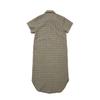 PENFIELD Western Line Check Shirt Dress Dark Brown_Fr2Ws96F