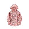 2025 Kids Clothes Boys Jackets Children Hooded Zipper Windbreaker Baby Fashion Print Coat Infant Waterproof Hoodies For Girls