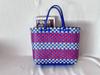 M Home, Large Capacity Hand-woven Vegetable Basket Open Shopping Bag Daily Versatile Commuter Women's Shoulder Handbag