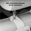 PU Leather Headrest Hanger Multi-Functional Hanging Backrest Cup Holder  Auto Interior