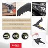 KADAX Corvo Grande Repellente Per Balcone Uccelli Piccioni Storni Per Uccelli In Volo 56cm