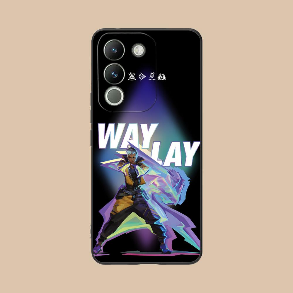 Valo Waylay Phone Case for VIVO V60 V50 V40 V30 V29 V27 V25 V23 Pro Lite 5G Soft TPU Shockproof Cover