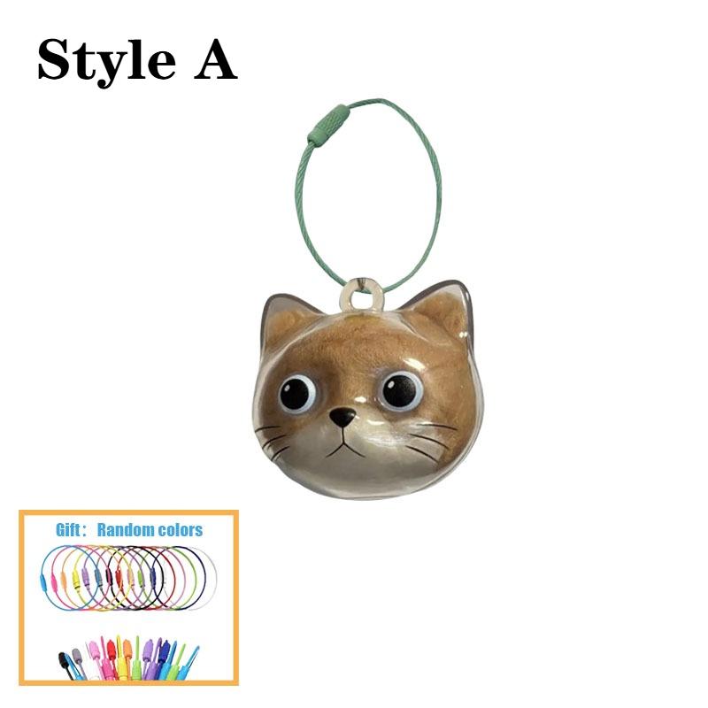 

1-10PCS Cat Hair Memorial Pendant - Clear Pet Keepsake Necklace with Storage Box Heart Keychain for Pet Lovers Loss of Pet Gift