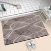 Bathroom Floor Mat Easy To Maintain Door Mat Bathroom Absorbent Anti Slip Quick Drying Foot Mat