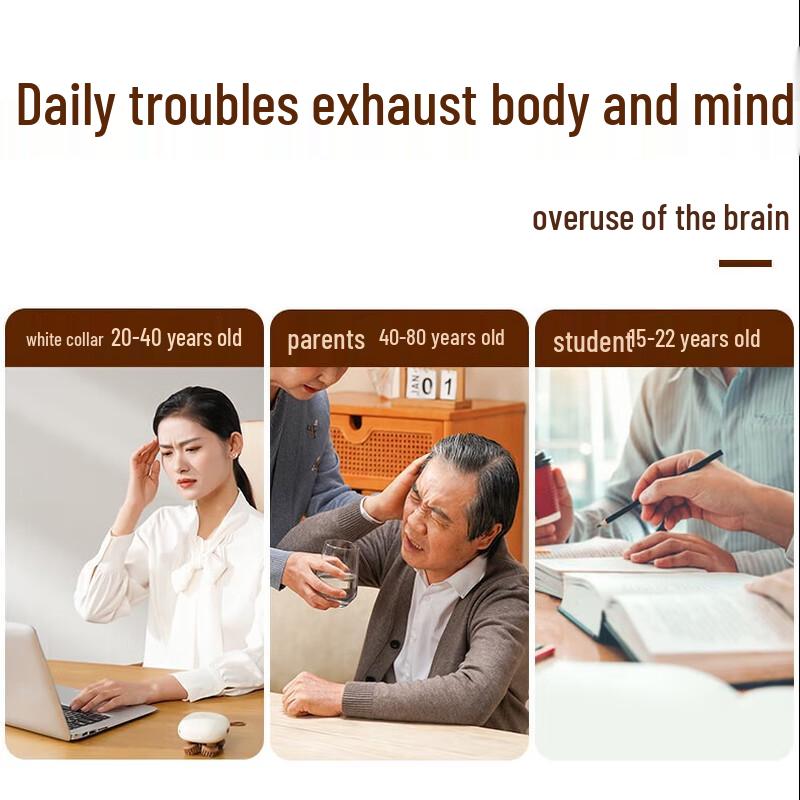HEZHENG Cat Claw Octopus Head Massager CN Plug (adapter Included)