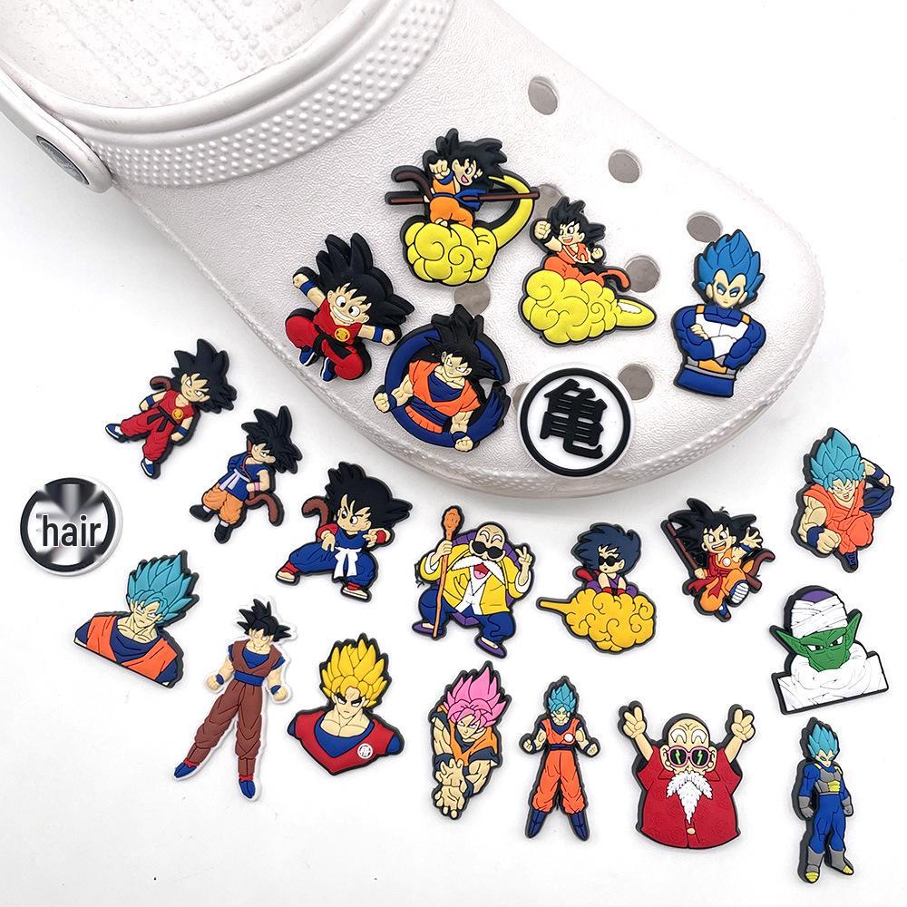 Dragon Ball Clog Shoe Charms - Hot Selling Garden Shoe Buckle Accessories